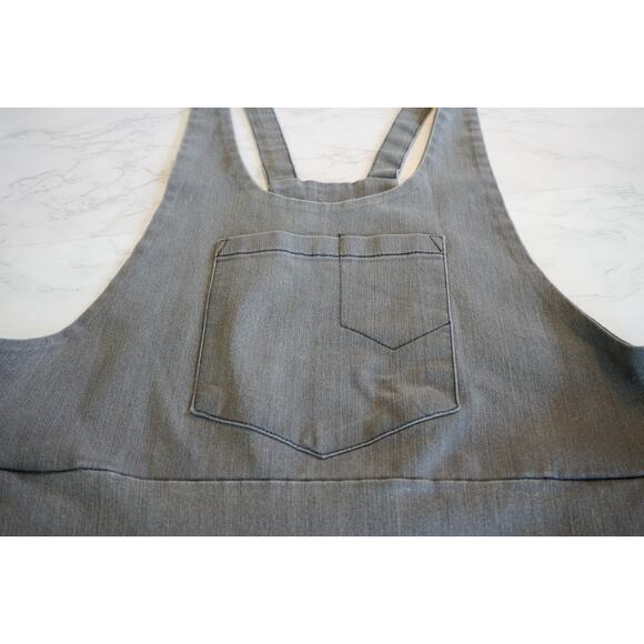 Monthorigin Distress Denim Harem Overalls Baggy Boho Lagenlook Artsy Jumpsuit - Picture 9 of 14